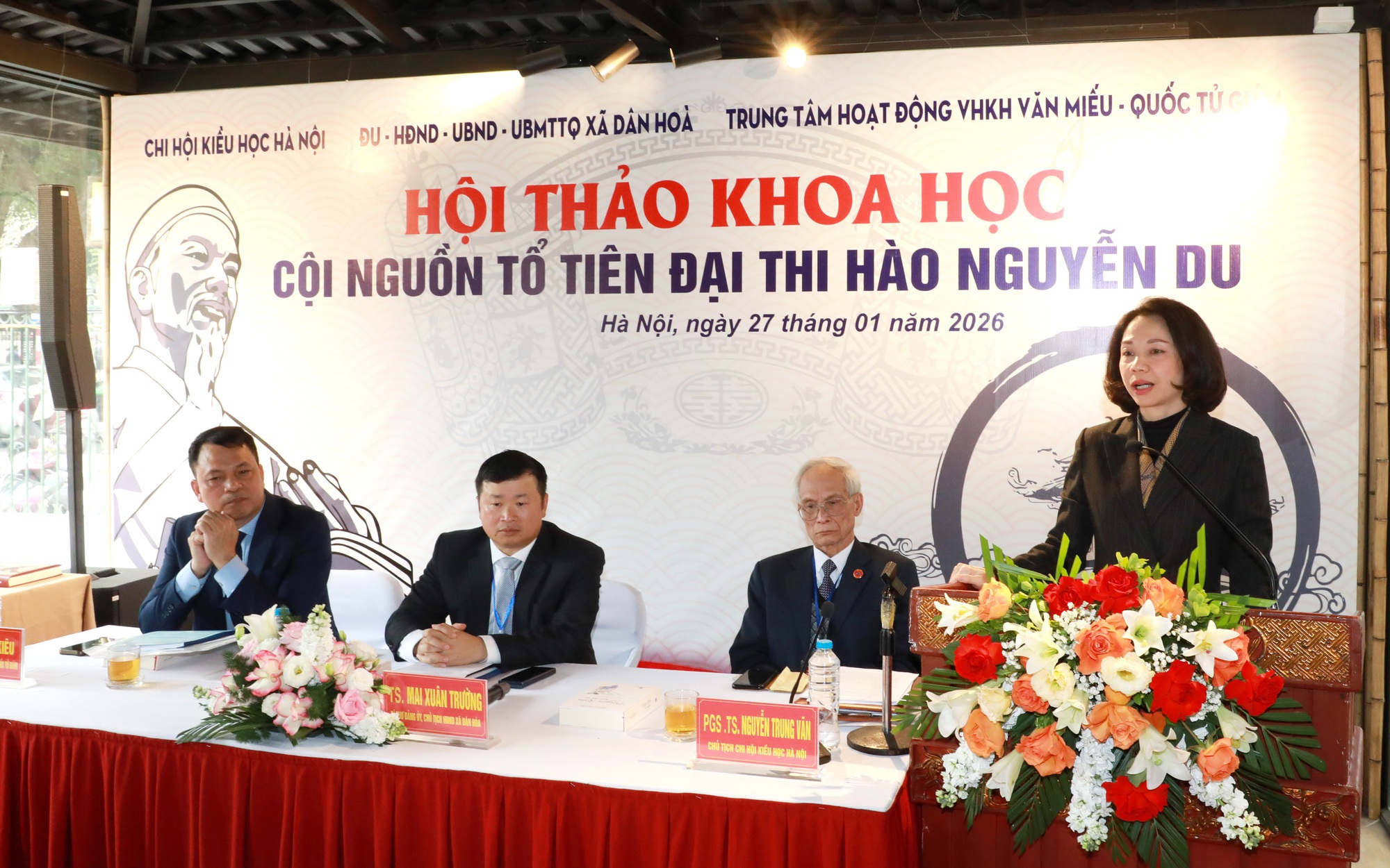 Xã Dân Hòa: Làm rõ cội nguồn Nguyễn Du, định hình không gian văn hóa gắn phát triển công nghiệp văn hóa