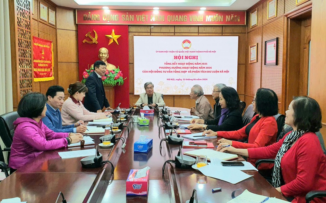MTTQ Việt Nam thành phố Hà Nội nâng cao chất lượng nắm bắt dư luận xã hội trong kỷ nguyên số