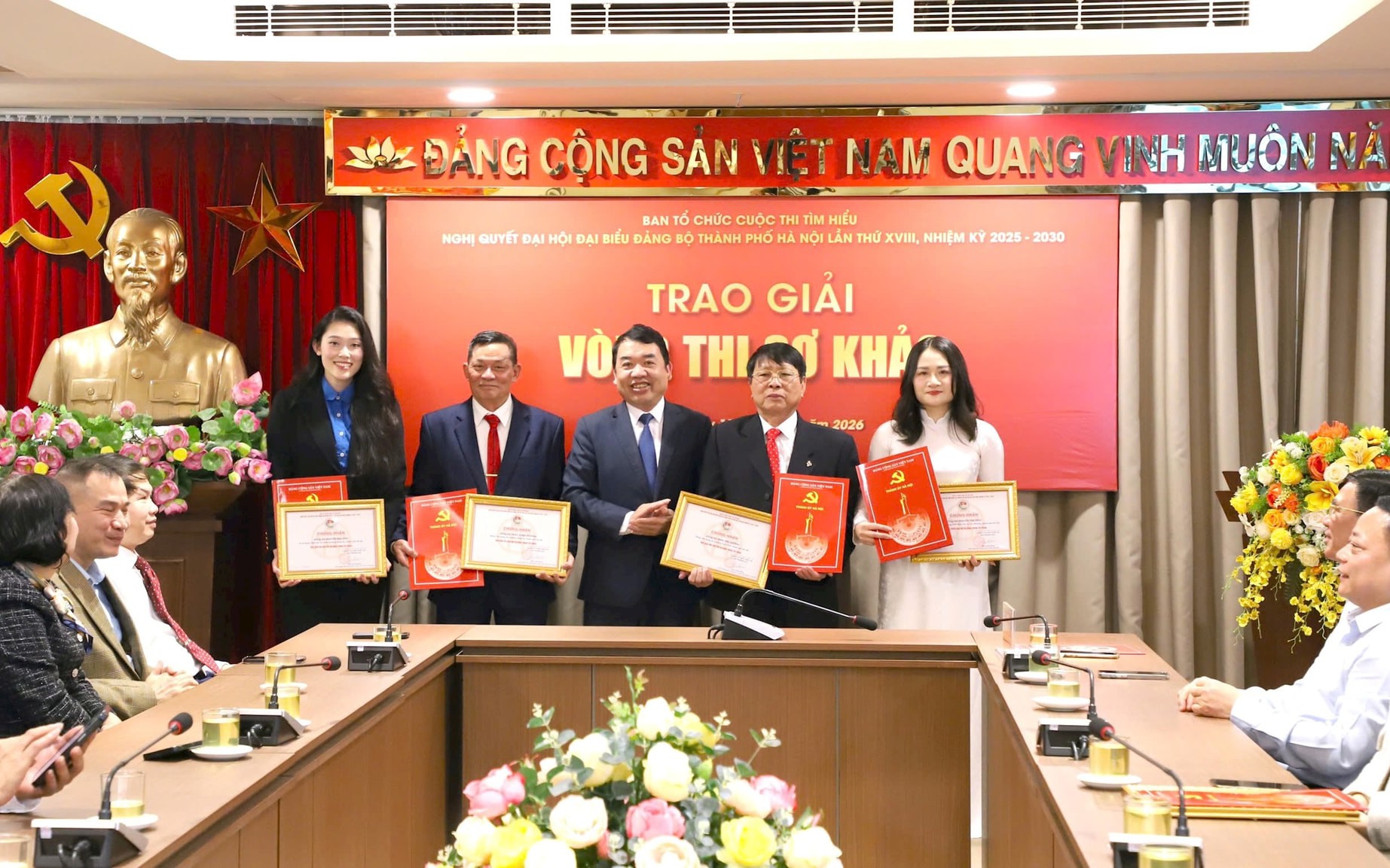 Thành phố Hà Nội lan tỏa sâu rộng tinh thần học tập Nghị quyết với hơn 1 triệu lượt dự thi vòng sơ khảo