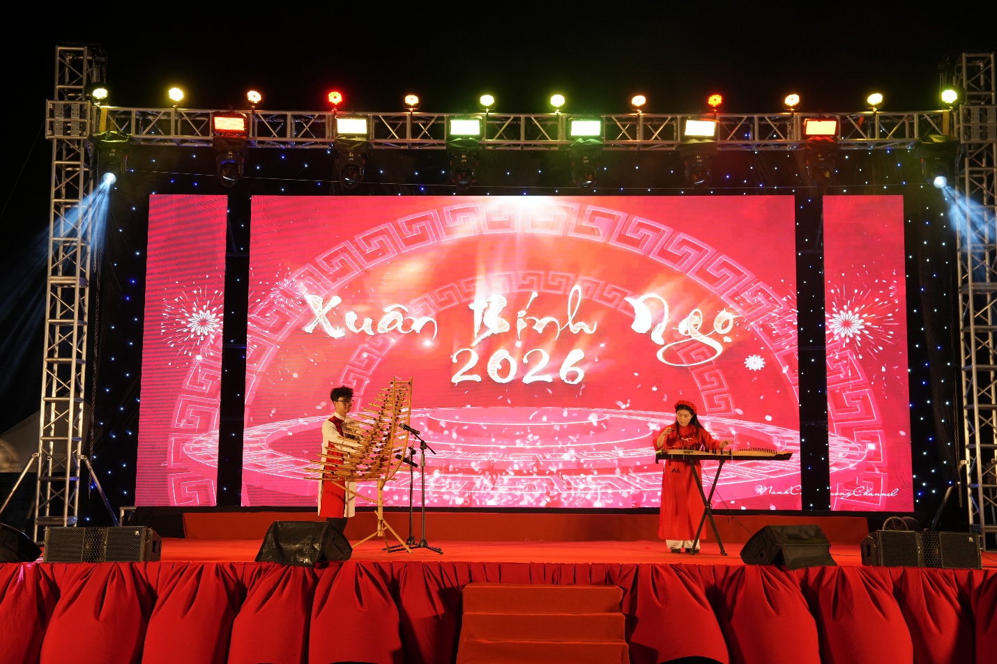 Xã Gia Lâm rộn ràng chương trình nghệ thuật đón giao thừa “Khát vọng mùa xuân”