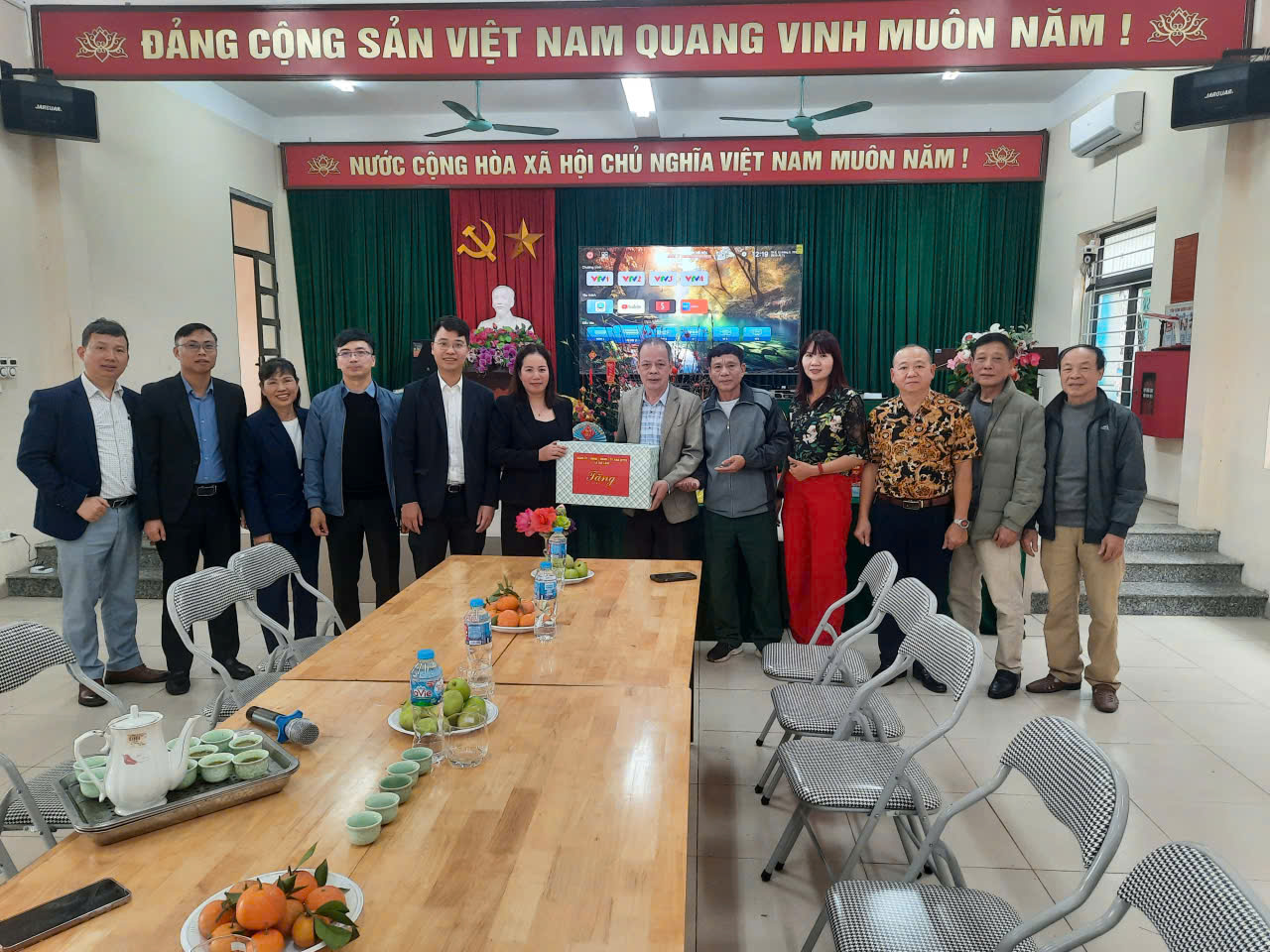 Xã Gia Lâm tăng cường kiểm tra công tác bầu cử, động viên cơ sở dịp Tết Bính Ngọ 2026