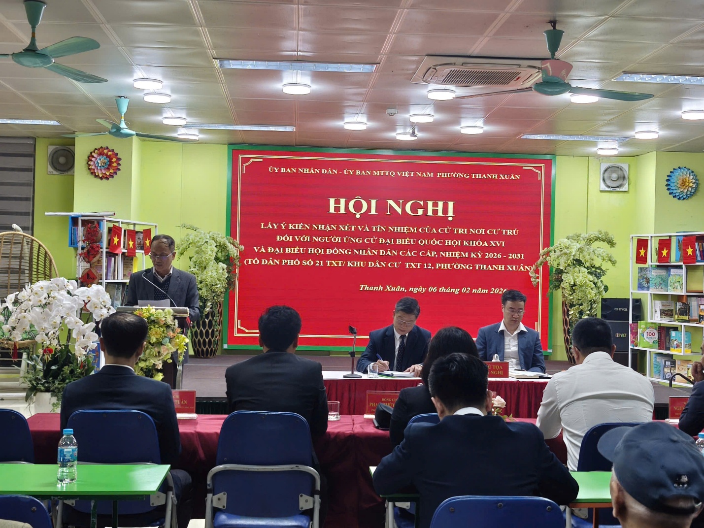 Phường Thanh Xuân: Cử tri nơi cư trú đánh giá cao ứng cử viên HĐND nhiệm kỳ 2026-2031