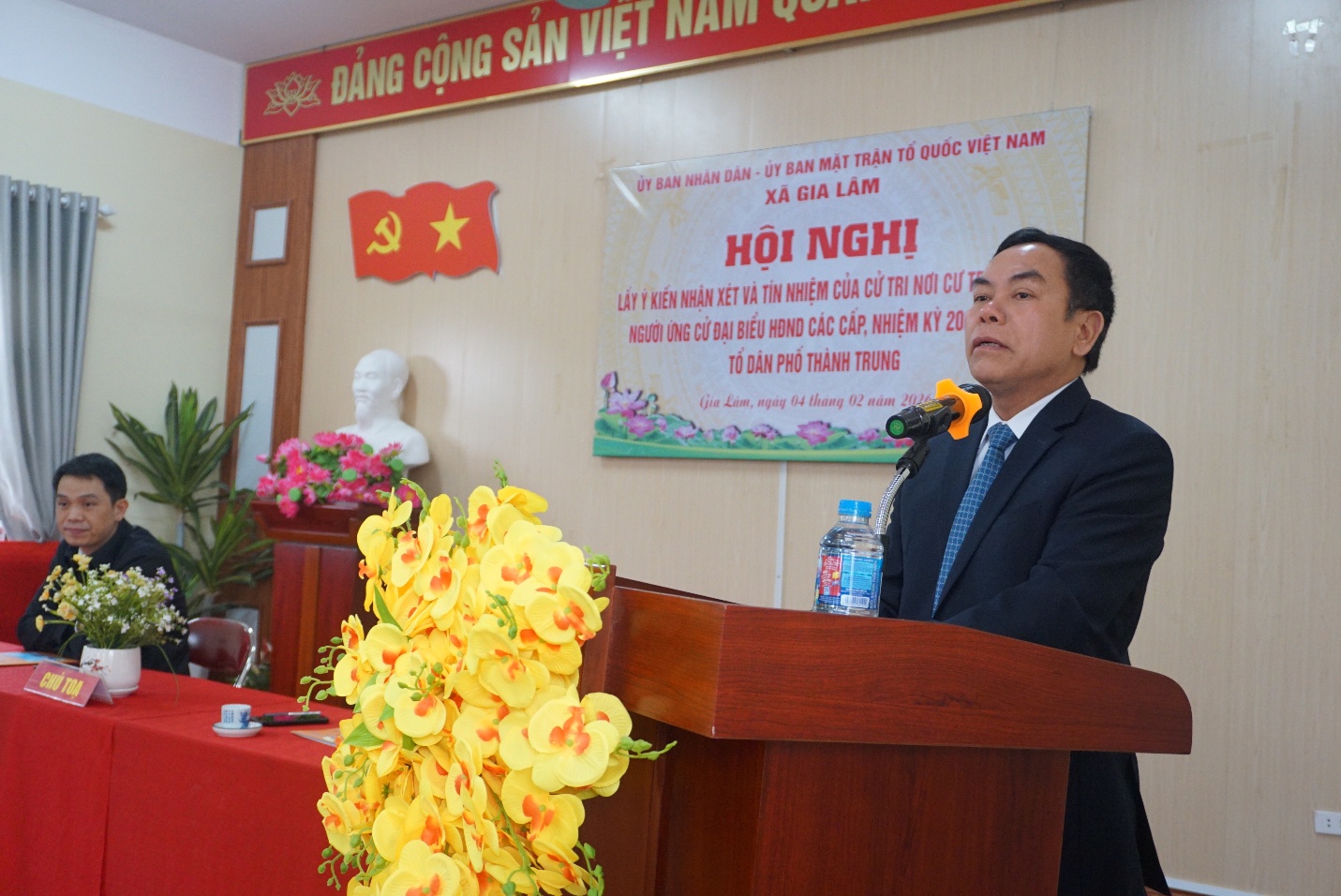 Cử tri TDP Thành Trung tín nhiệm tuyệt đối người ứng cử đại biểu HĐND xã Gia Lâm nhiệm kỳ 2026–2031