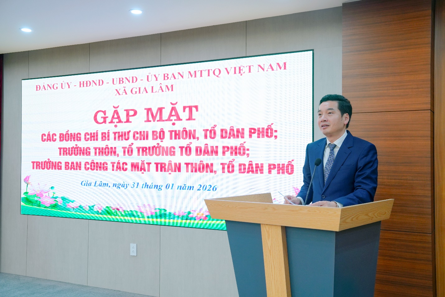 Xã Gia Lâm phát huy sức mạnh cơ sở, tạo khí thế mới từ đội ngũ cán bộ thôn, tổ dân phố