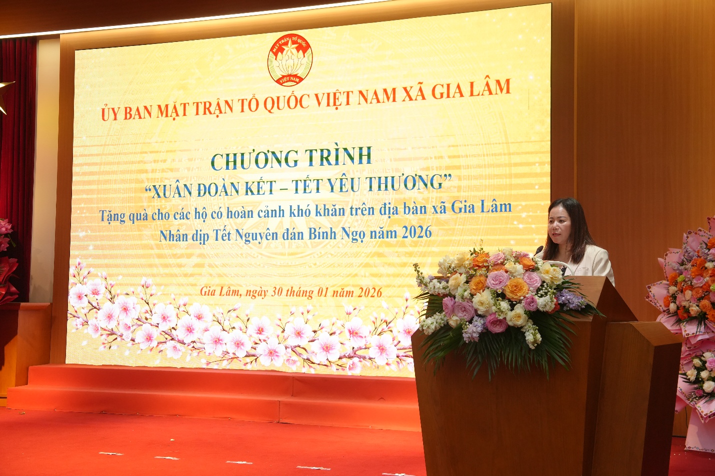 Xã Gia Lâm lan tỏa “Xuân đoàn kết – Tết yêu thương”, trao 690 suất quà tới người dân khó khăn dịp Tết Bính Ngọ