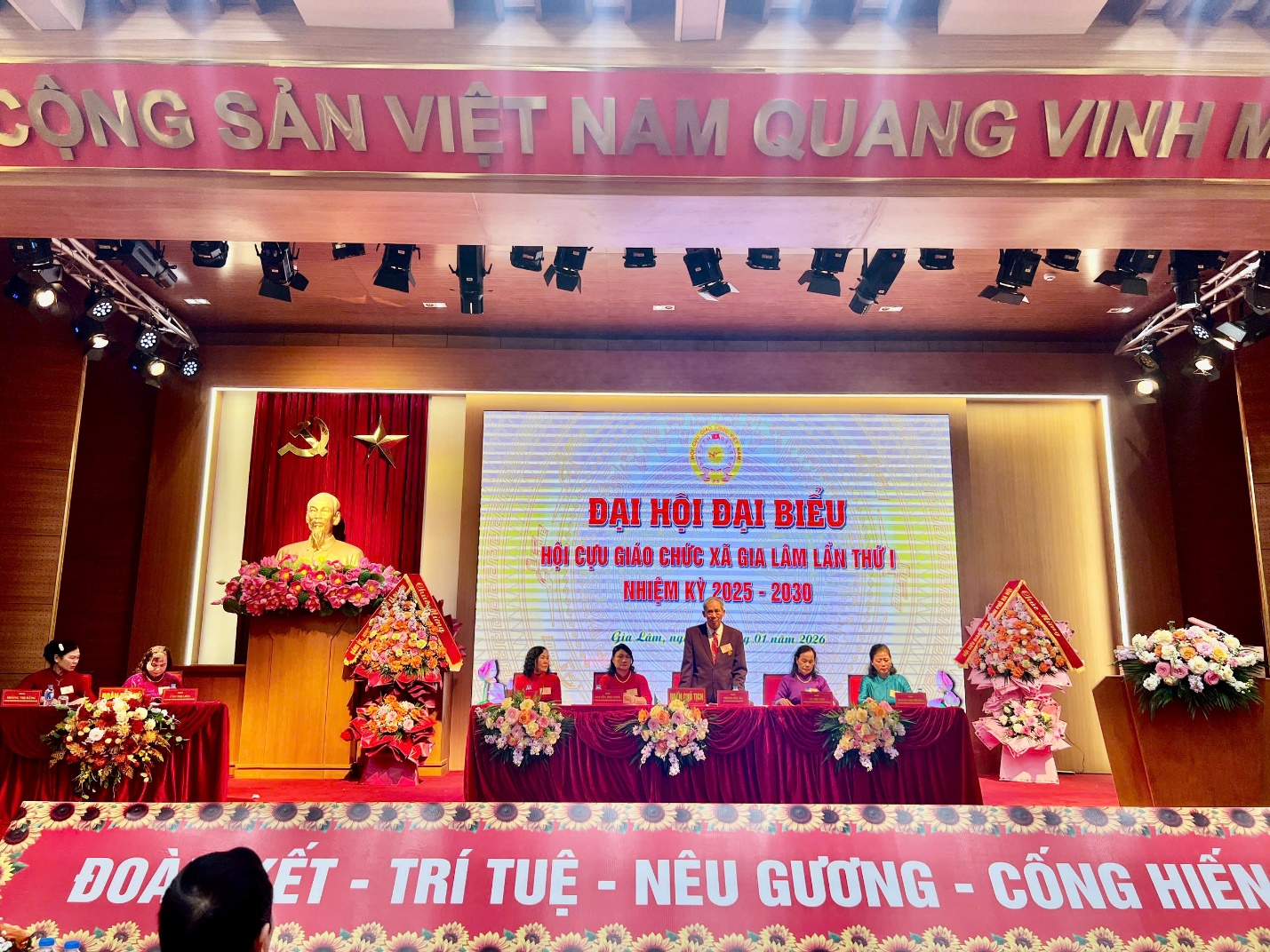 Hội Cựu giáo chức xã Gia Lâm bước vào giai đoạn phát triển mới sau Đại hội lần thứ nhất