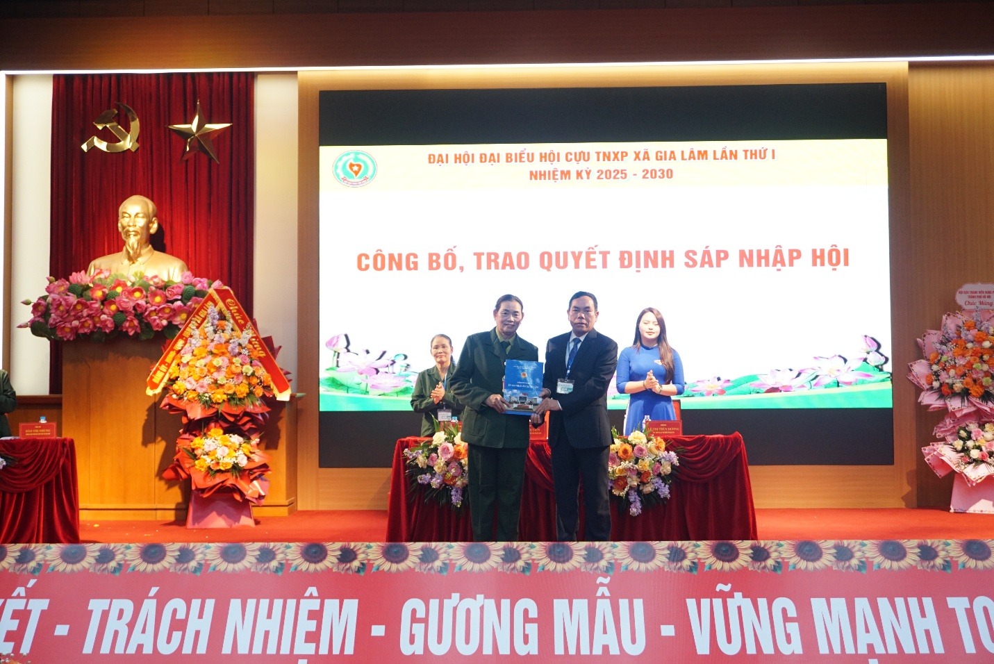 Xã Gia Lâm thành lập Hội Cựu Thanh niên xung phong khóa I, kiện toàn tổ chức sau hợp nhất