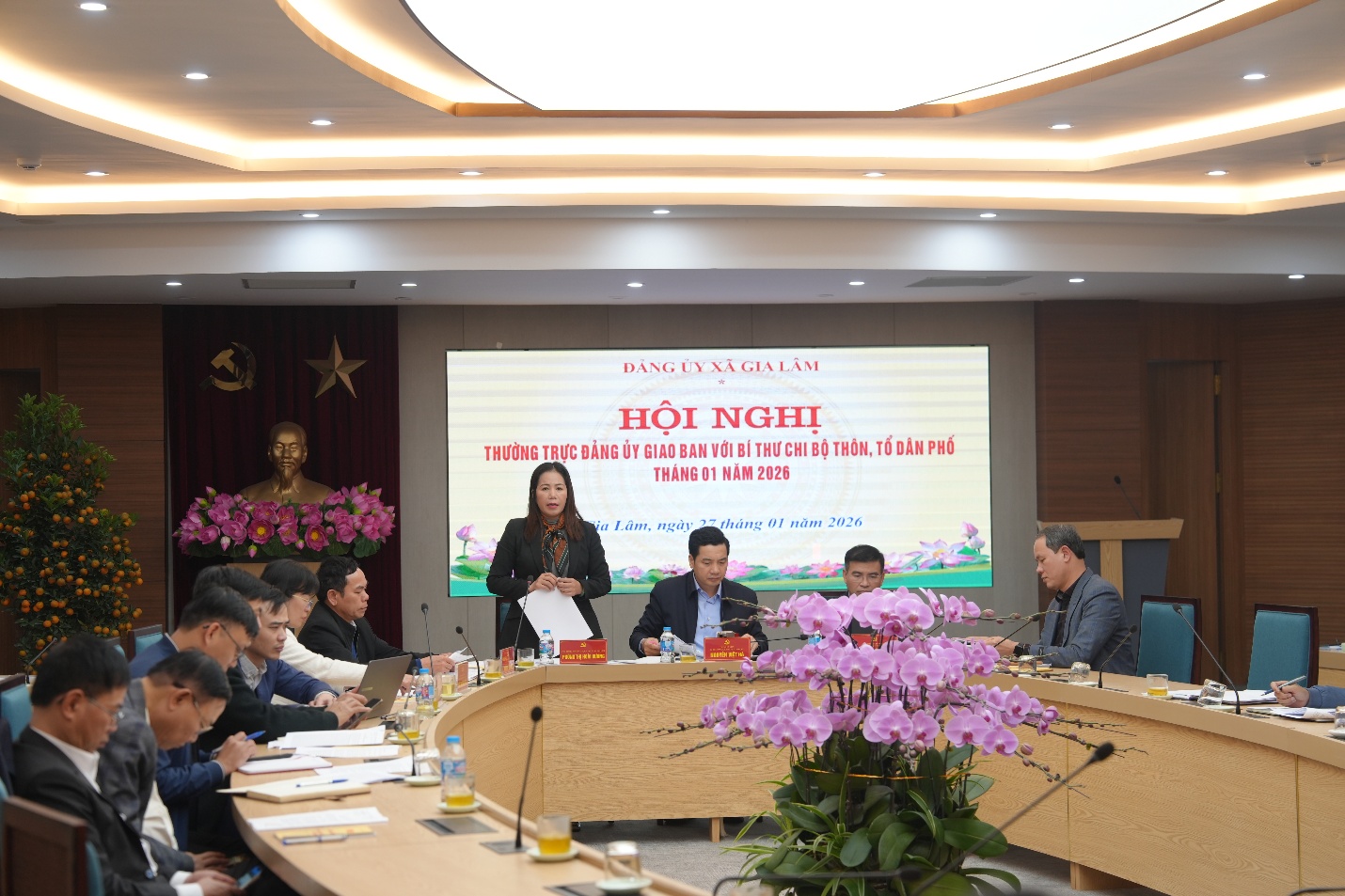 Xã Gia Lâm triển khai đồng bộ nhiệm vụ đầu năm 2026, quyết tâm tạo đột phá từ cơ sở