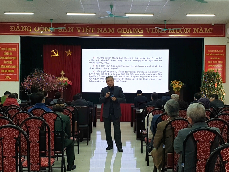 Phường Phú Lương nâng cao năng lực tổ chức bầu cử: Tập huấn toàn diện cho các lực lượng tham gia nhiệm kỳ 2026-2031