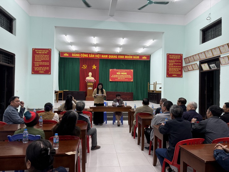 Phường Phú Lương hoàn tất lấy ý kiến cử tri nơi cư trú, bảo đảm chặt chẽ quy trình hiệp thương bầu cử nhiệm kỳ 2026-2031