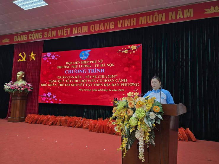 Phường Phú Lương lan tỏa yêu thương qua chương trình “Xuân gắn kết - Tết sẻ chia” dịp Tết Bính Ngọ 2026