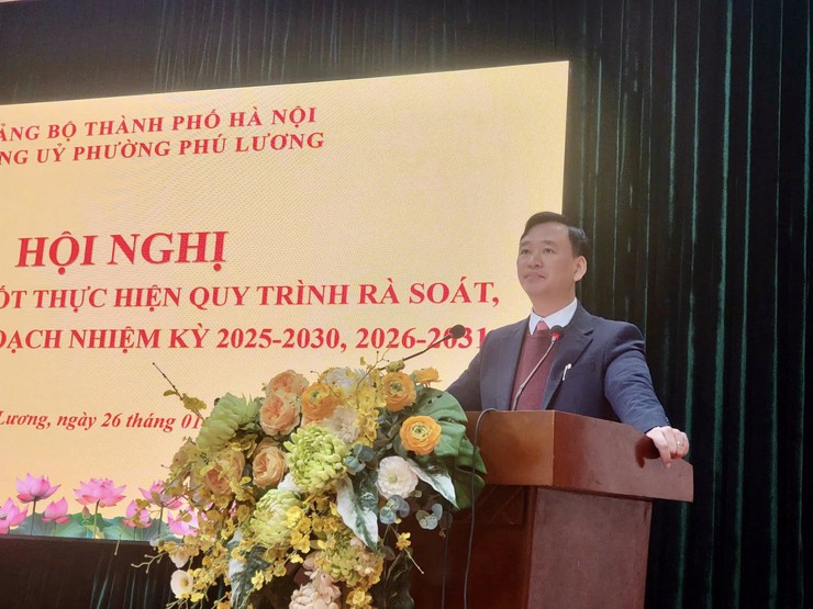 Phường Phú Lương triển khai rà soát quy hoạch cán bộ, chuẩn bị nhân sự cho nhiệm kỳ mới