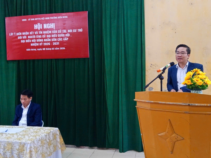 Phường Yên Nghĩa hoàn tất lấy ý kiến cử tri đối với 26 ứng cử viên HĐND nhiệm kỳ 2026-2031