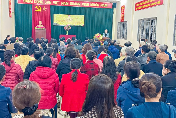 Phường Dương Nội: Tổ chức lấy ý kiến cử tri nơi cư trú, bảo đảm dân chủ trong công tác bầu cử HĐND nhiệm kỳ 2026–2031