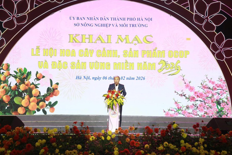 Phường Dương Nội: Khai mạc Lễ hội hoa, cây cảnh, OCOP và đặc sản vùng miền năm 2026