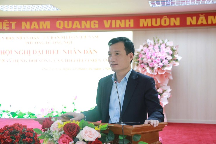 Phường Dương Nội phát huy sức mạnh cộng đồng, nâng chất đời sống văn hóa từ cơ sở