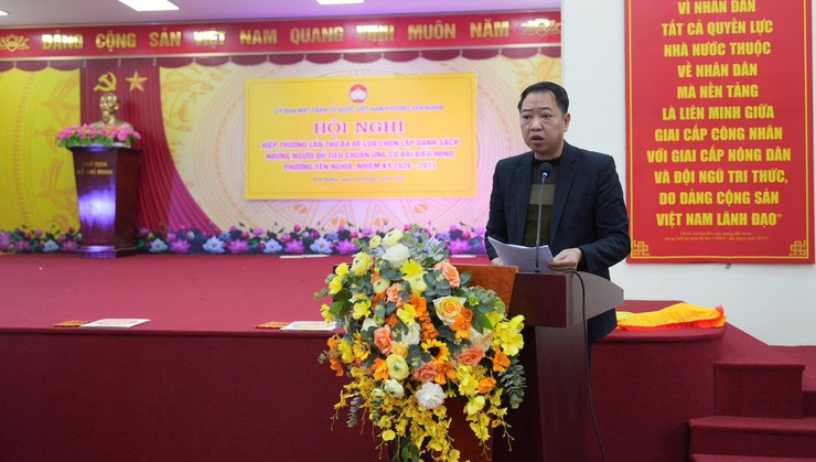 Phường Yên Nghĩa thống nhất danh sách 35 ứng cử viên đại biểu HĐND sau hiệp thương lần thứ ba