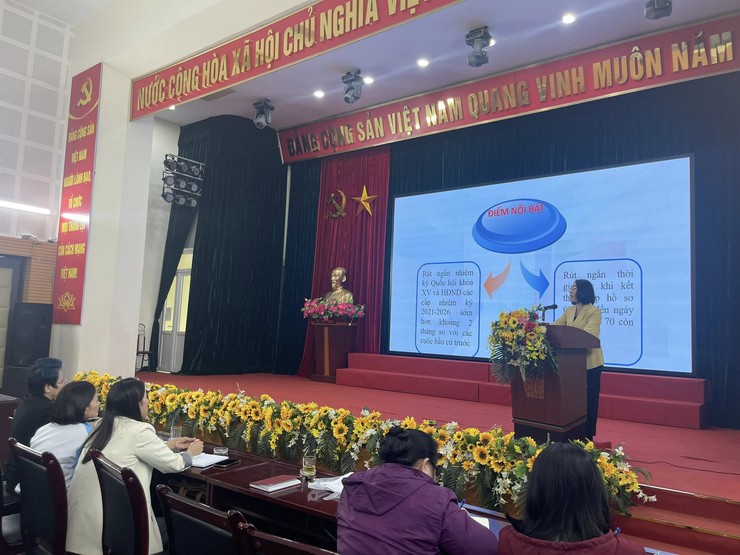 Phường Bồ Đề nâng cao nhận thức bầu cử cho hội viên phụ nữ, lan tỏa trách nhiệm công dân từ cơ sở