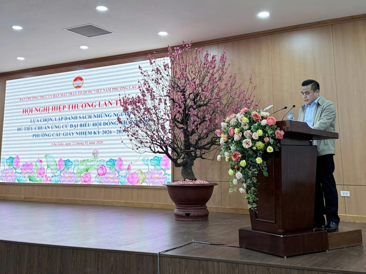 Phường Cầu Giấy hoàn tất hiệp thương lần ba, chốt danh sách ứng cử HĐND nhiệm kỳ 2026–2031