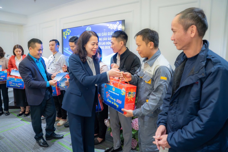 Công đoàn phường Cầu Giấy lan tỏa “Tết Sum vầy - Xuân ơn Đảng”, chăm lo toàn diện cho người lao động