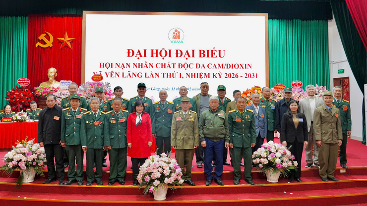 Xã Yên Lãng tổ chức Đại hội Hội Nạn nhân chất độc da cam/dioxin lần thứ I, nhiệm kỳ 2026–2031