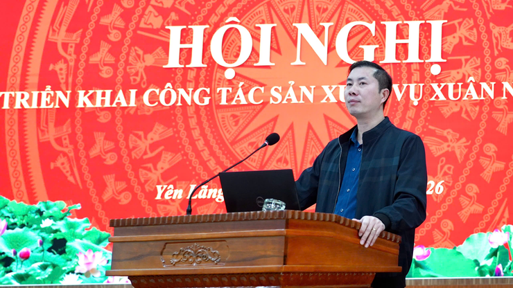 Xã Yên Lãng tập trung đồng bộ giải pháp, quyết tâm thắng lợi sản xuất vụ Xuân 2026