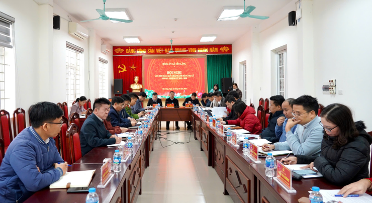 Đảng bộ xã Yên Lãng thông qua nhiều quyết sách chiến lược, tạo động lực phát triển giai đoạn mới