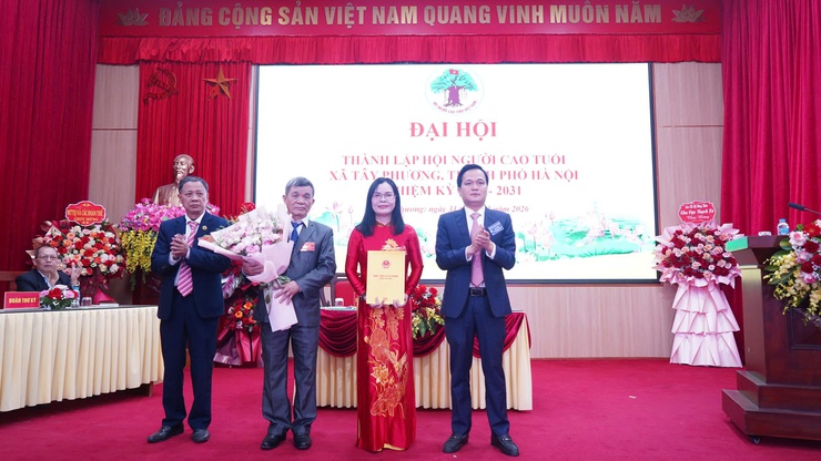 Xã Tây Phương thành lập Hội Người cao tuổi nhiệm kỳ 2026–2031, kiện toàn tổ chức sau sáp nhập