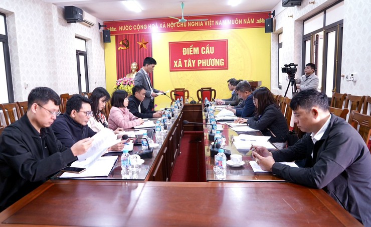 Xã Tây Phương hoàn thành thu thập 7.424 phiếu Tổng điều tra kinh tế năm 2026, bảo đảm đúng tiến độ