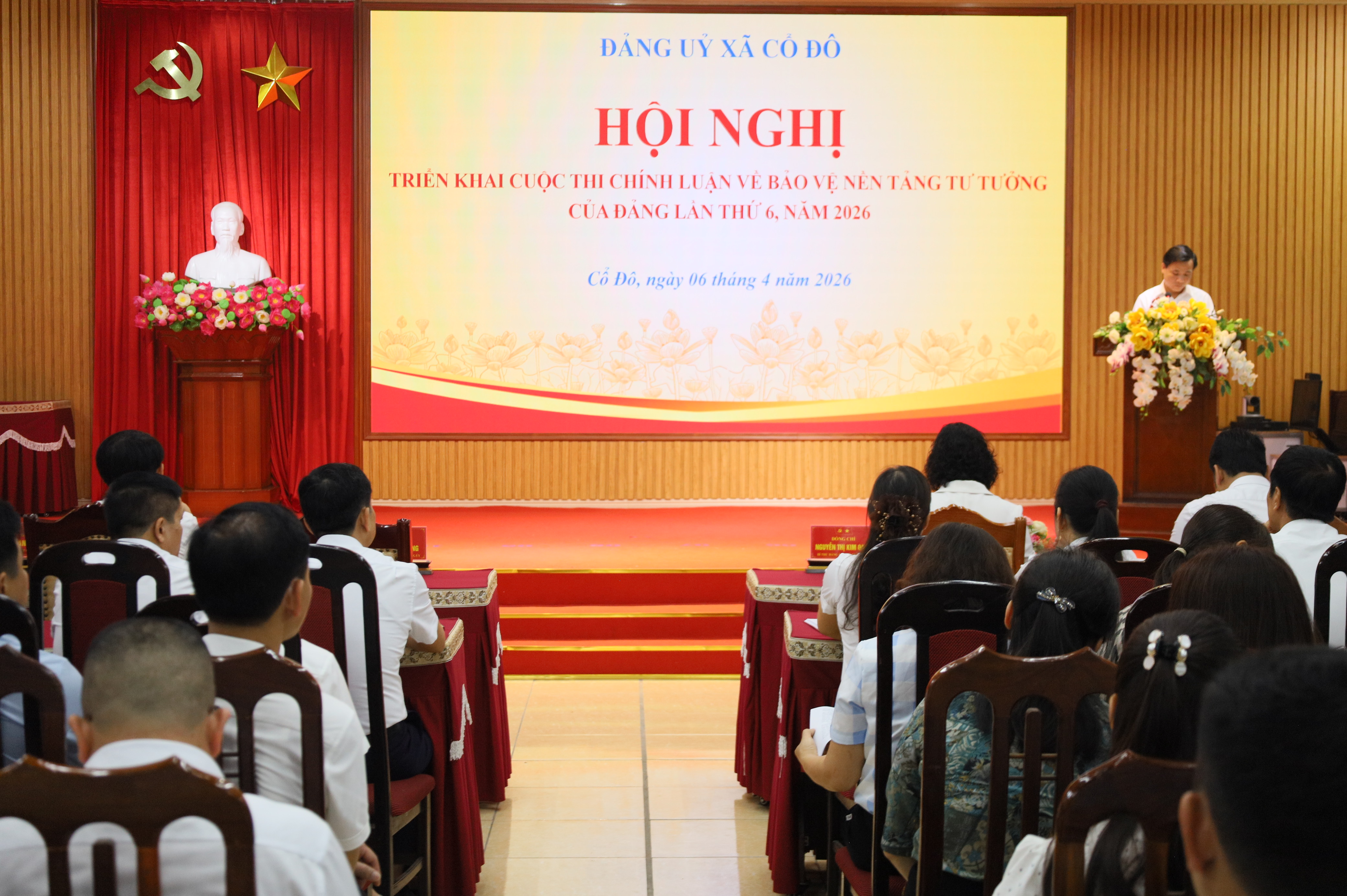 Xã Cổ Đô phát động cuộc thi chính luận, lan tỏa nhiệm vụ bảo vệ nền tảng tư tưởng của Đảng trong kỷ nguyên mới