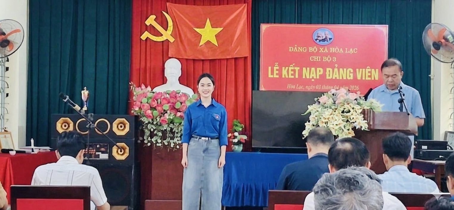 Đảng bộ xã Hòa Lạc đồng loạt sinh hoạt tháng 4, củng cố sức chiến đấu và phát triển đảng viên trẻ