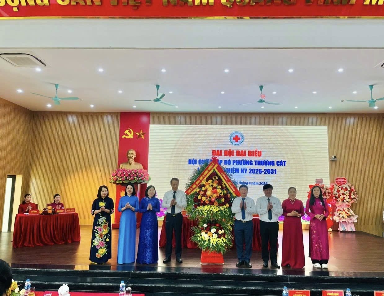 Đại hội Hội Chữ thập đỏ phường Thượng Cát lần thứ I: Lan tỏa tinh thần nhân ái trong cộng đồng