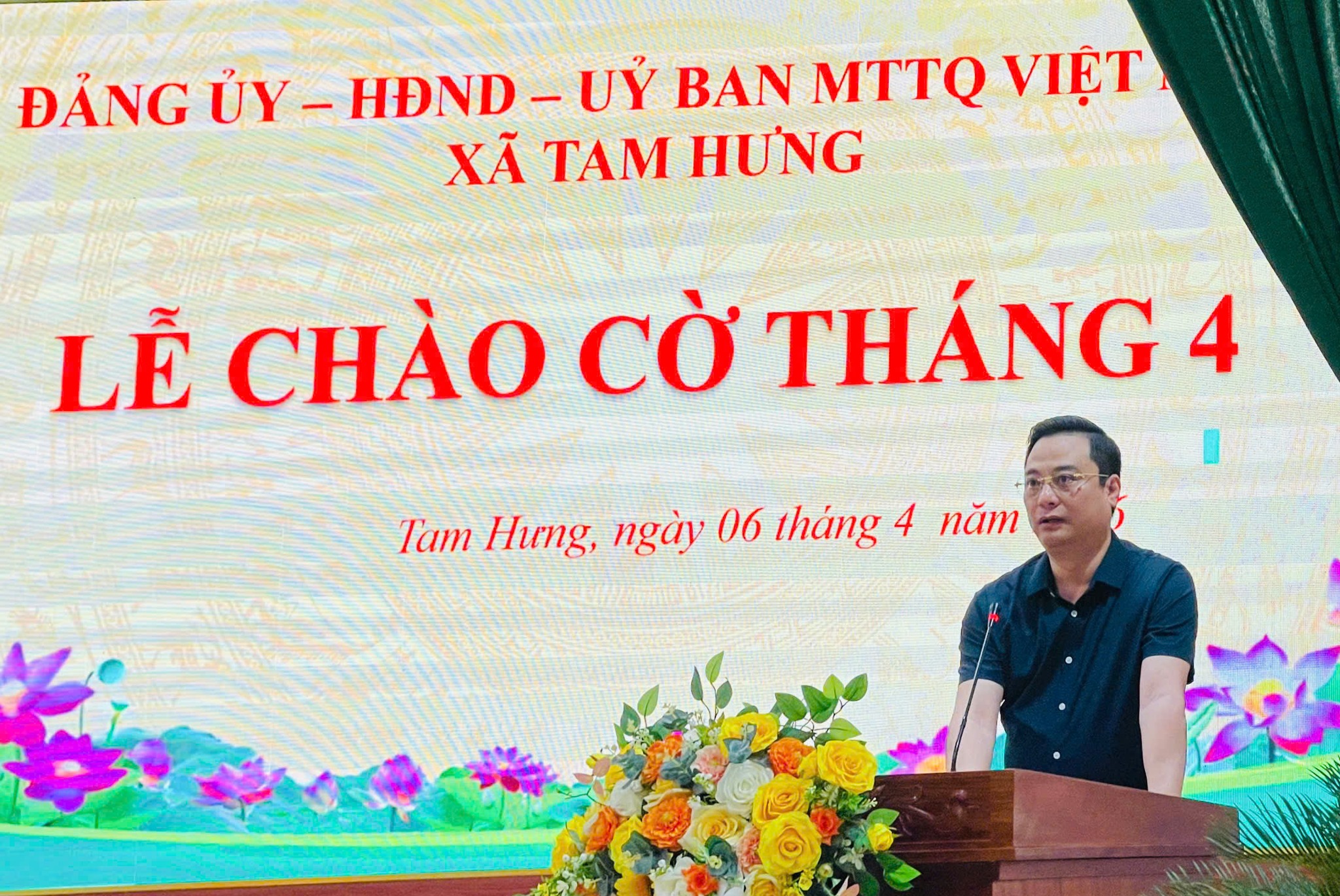 Xã Tam Hưng phát huy tinh thần trách nhiệm, quyết tâm thực hiện thắng lợi nhiệm vụ tháng 4-2026