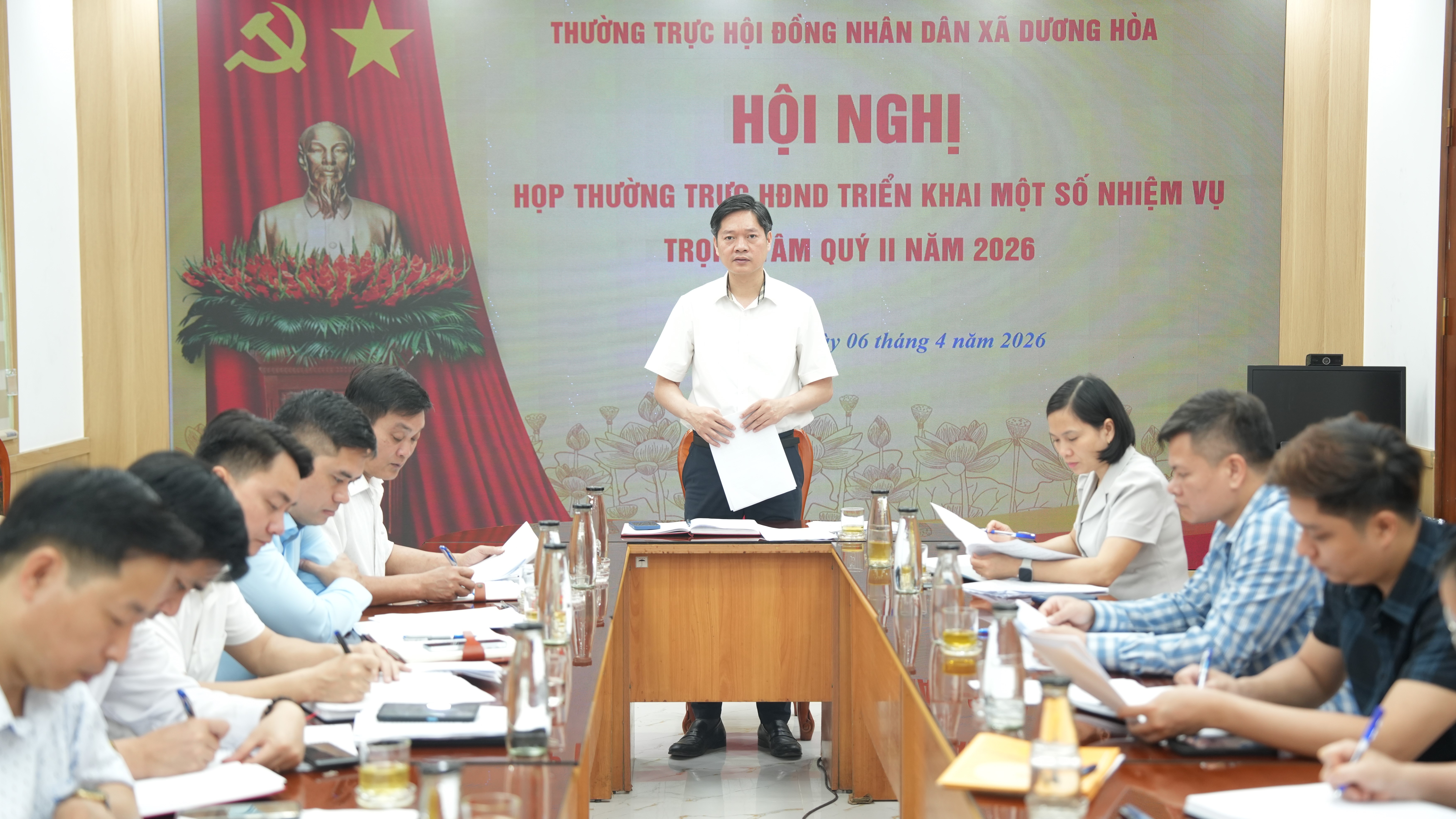 HĐND xã Dương Hòa phát huy vai trò phối hợp công tác trong nhiệm kỳ mới 