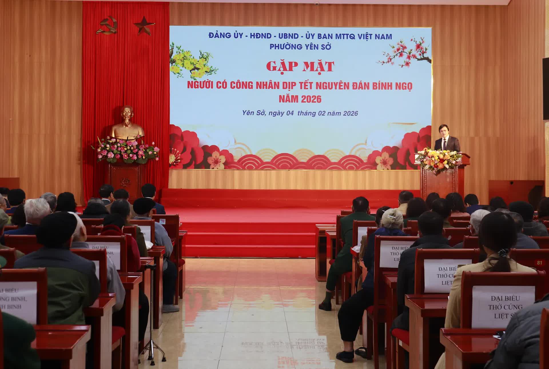 Phường Yên Sở tri ân người có công, lan tỏa đạo lý đền ơn đáp nghĩa dịp Xuân Bính Ngọ 2026