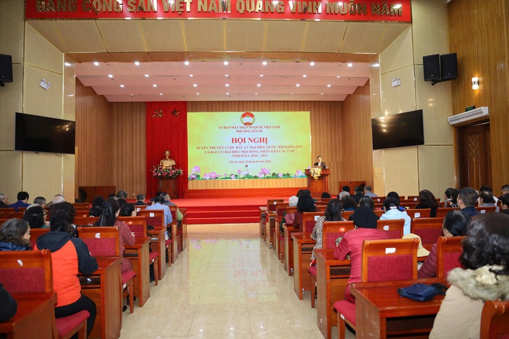 Phường Yên Sở đẩy mạnh tuyên truyền bầu cử, tạo đồng thuận cao hướng tới ngày hội lớn của toàn dân