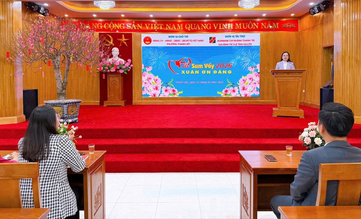 Phường Thanh Liệt: Hơn 500 suất quà lan tỏa yêu thương tại “Tết Sum Vầy 2026 - Xuân Ơn Đảng”