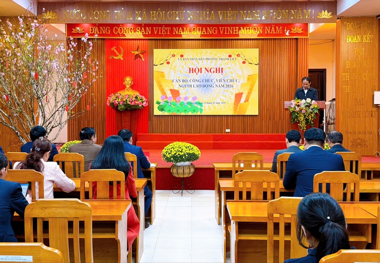 Phường Thanh Liệt: Siết kỷ cương, nâng tầm đội ngũ, quyết tâm vận hành hiệu quả mô hình chính quyền địa phương hai cấp năm 2026