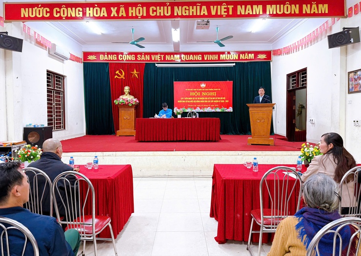 Phường Thanh Liệt: Cử tri Tổ dân phố Vực tín nhiệm cao 4 ứng cử viên đại biểu HĐND nhiệm kỳ 2026–2031
