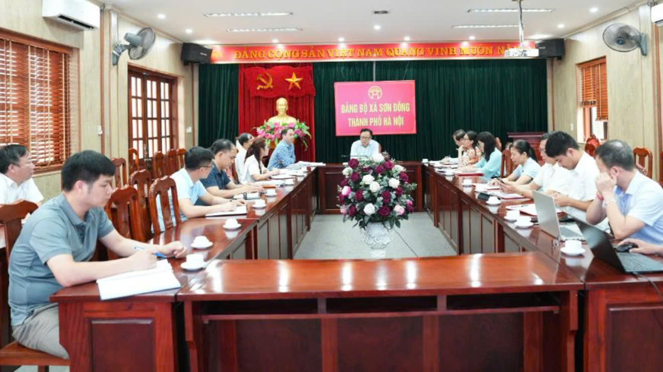 Xã Sơn Đồng đẩy mạnh chuyển đổi số toàn diện, tạo đột phá từ thực hiện Nghị quyết 57-NQ/TW