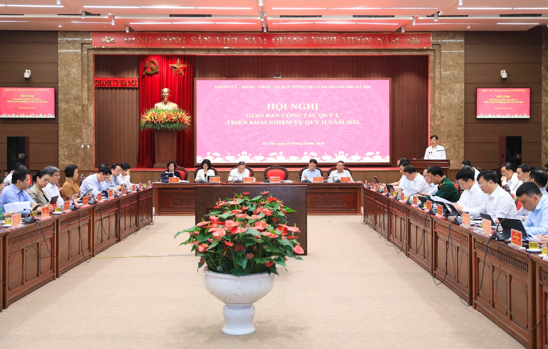 Hà Nội tăng tốc quý II-2026, siết kỷ luật, tạo đột phá thực chất trên các lĩnh vực then chốt