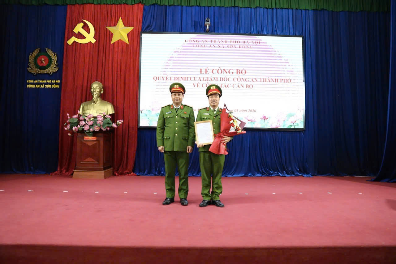 Công an thành phố Hà Nội điều động, luân chuyển cán bộ chỉ huy, củng cố lực lượng tại cơ sở