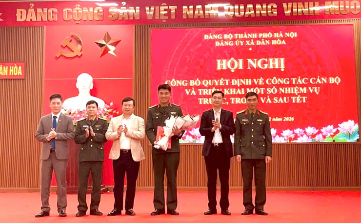 Xã Dân Hòa kiện toàn nhân sự Ban Thường vụ Đảng ủy, chủ động triển khai nhiệm vụ trước, trong và sau Tết Nguyên đán Bính Ngọ 2026