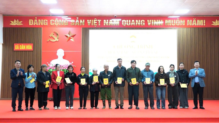 Xã Dân Hòa lan tỏa nghĩa tình qua chương trình “Tết ấm áp – Xuân sẻ chia” Xuân Bính Ngọ 2026
