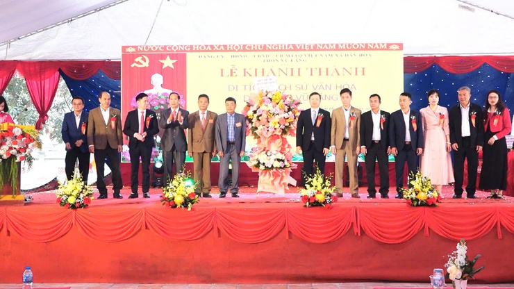 Thôn Vũ Lăng (xã Dân Hoà): Khánh thành Đền làng - dấu ấn bảo tồn di sản, lan tỏa giá trị văn hóa truyền thống
