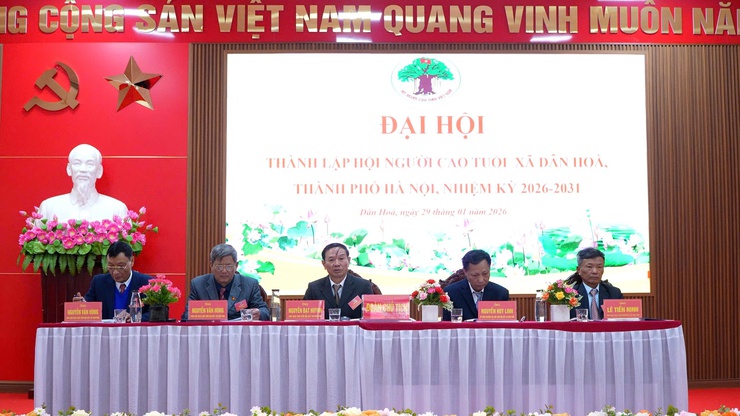 Xã Dân Hòa thành lập Hội Người cao tuổi nhiệm kỳ 2026–2031, kiện toàn tổ chức sau sáp nhập hành chính