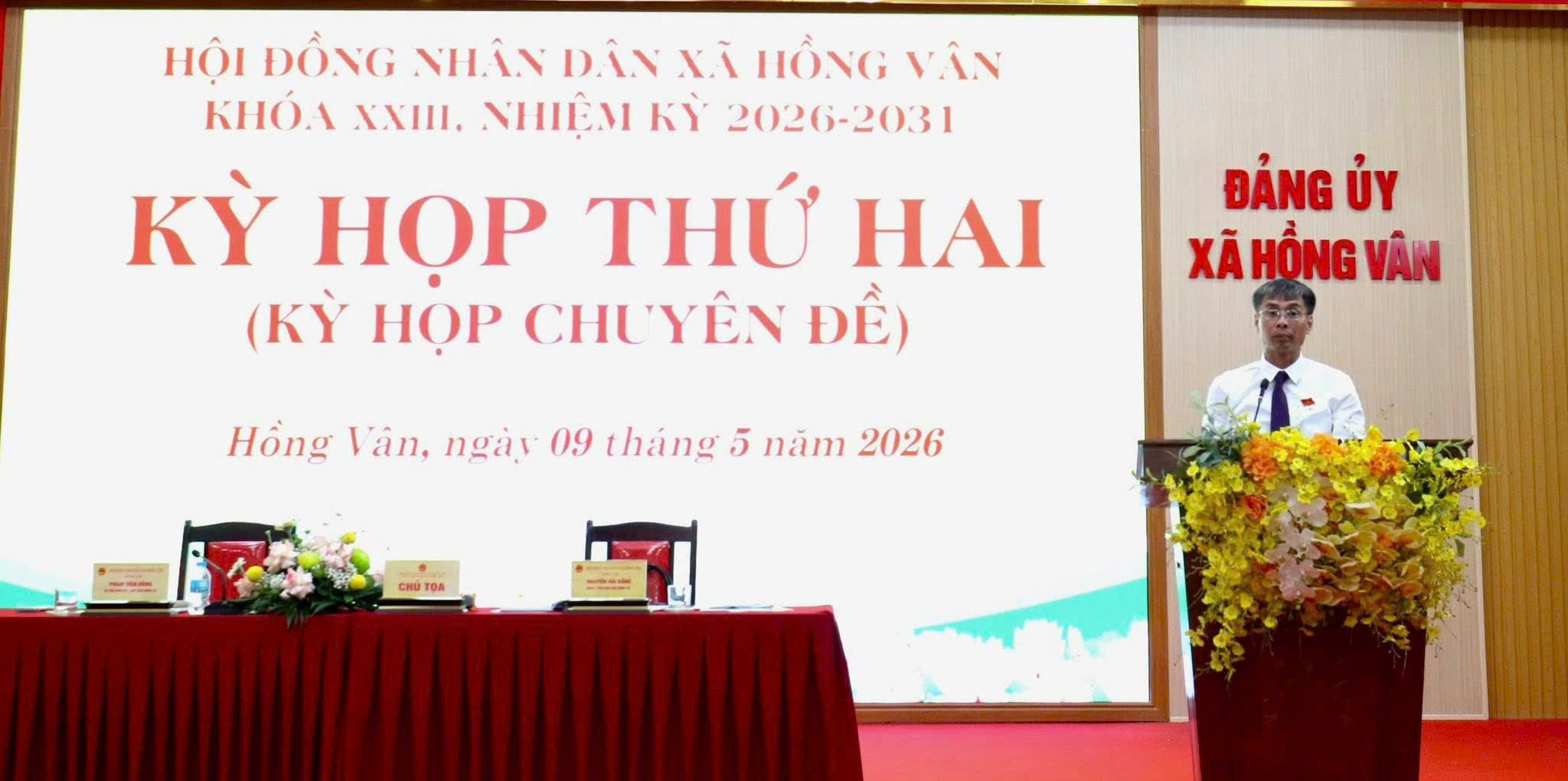 HĐND xã Hồng Vân tăng cường giám sát, đẩy mạnh đầu tư và bảo vệ môi trường
