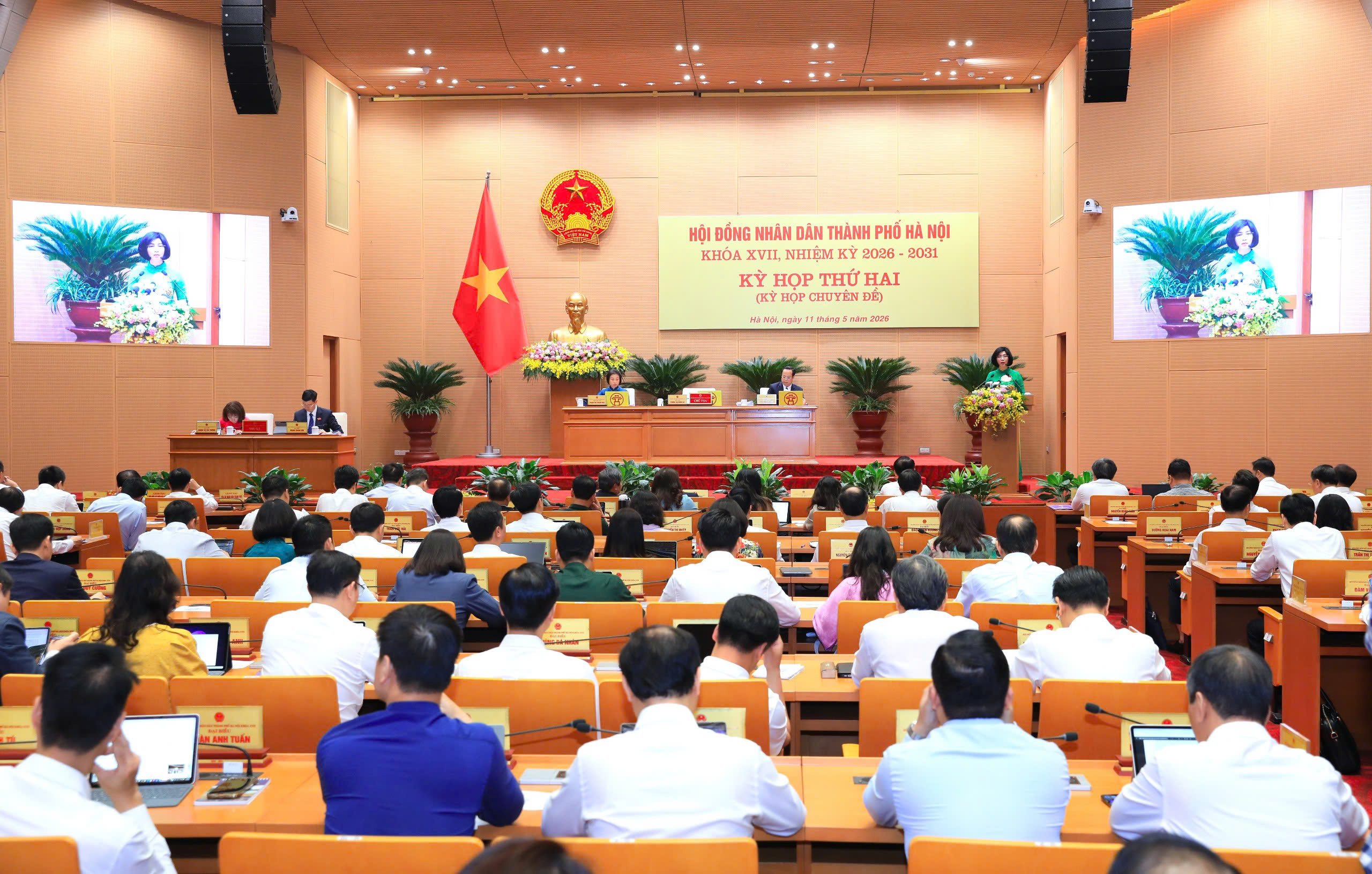 Kỳ họp thứ hai, HĐND thành phố Hà Nội quyết định nhiều nội dung quan trọng   