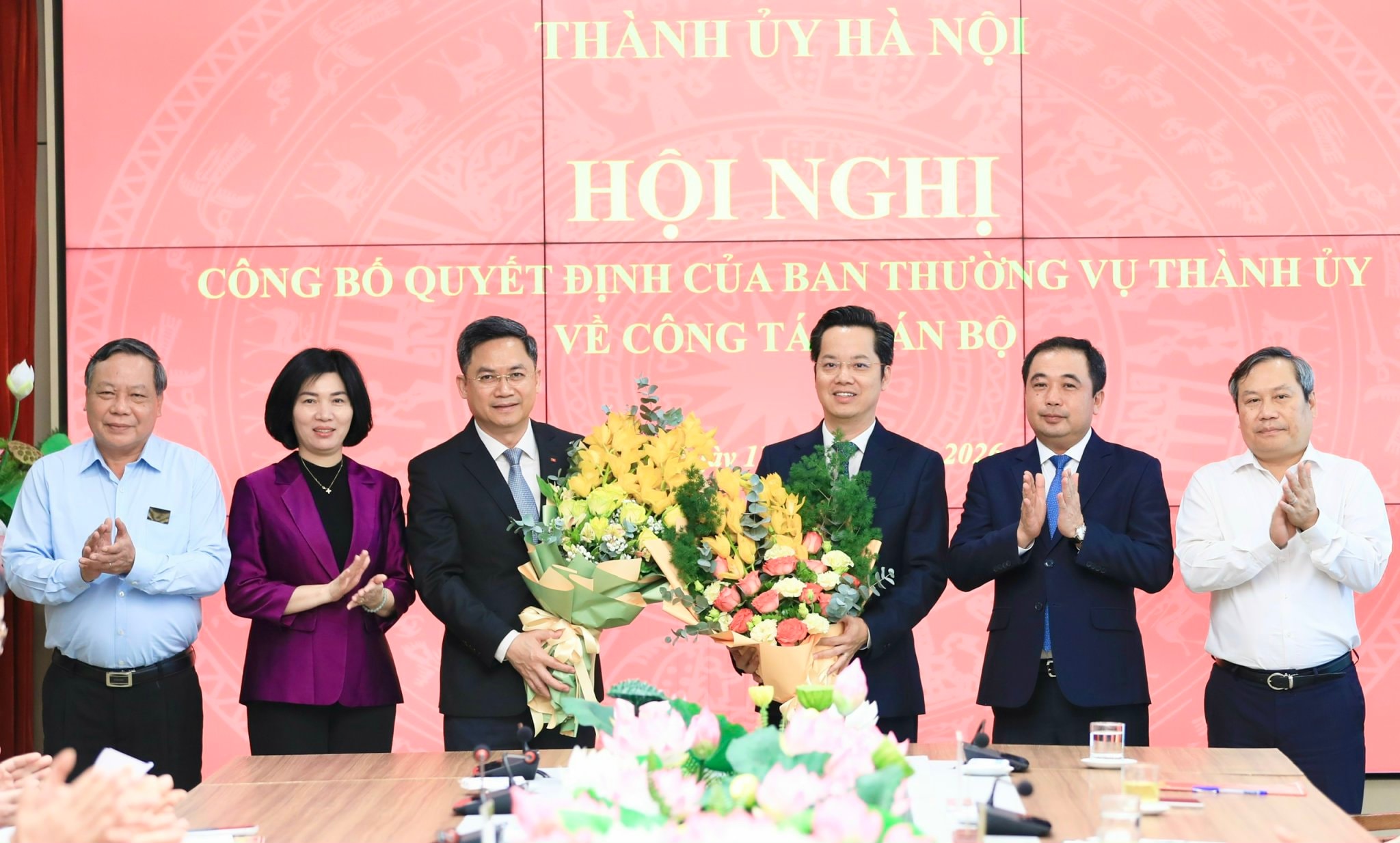 Phân công đồng chí Vũ Đăng Định giữ chức Trưởng ban Tổ chức Thành ủy 