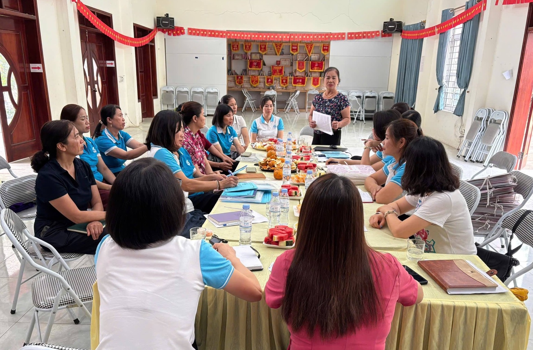 Hội LHPN xã Thiên Lộc tăng cường kiểm tra, nâng cao chất lượng hoạt động các chi, tổ hội